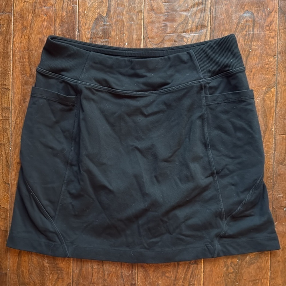 Athleta Stash Pocket Skort High Rise Black S